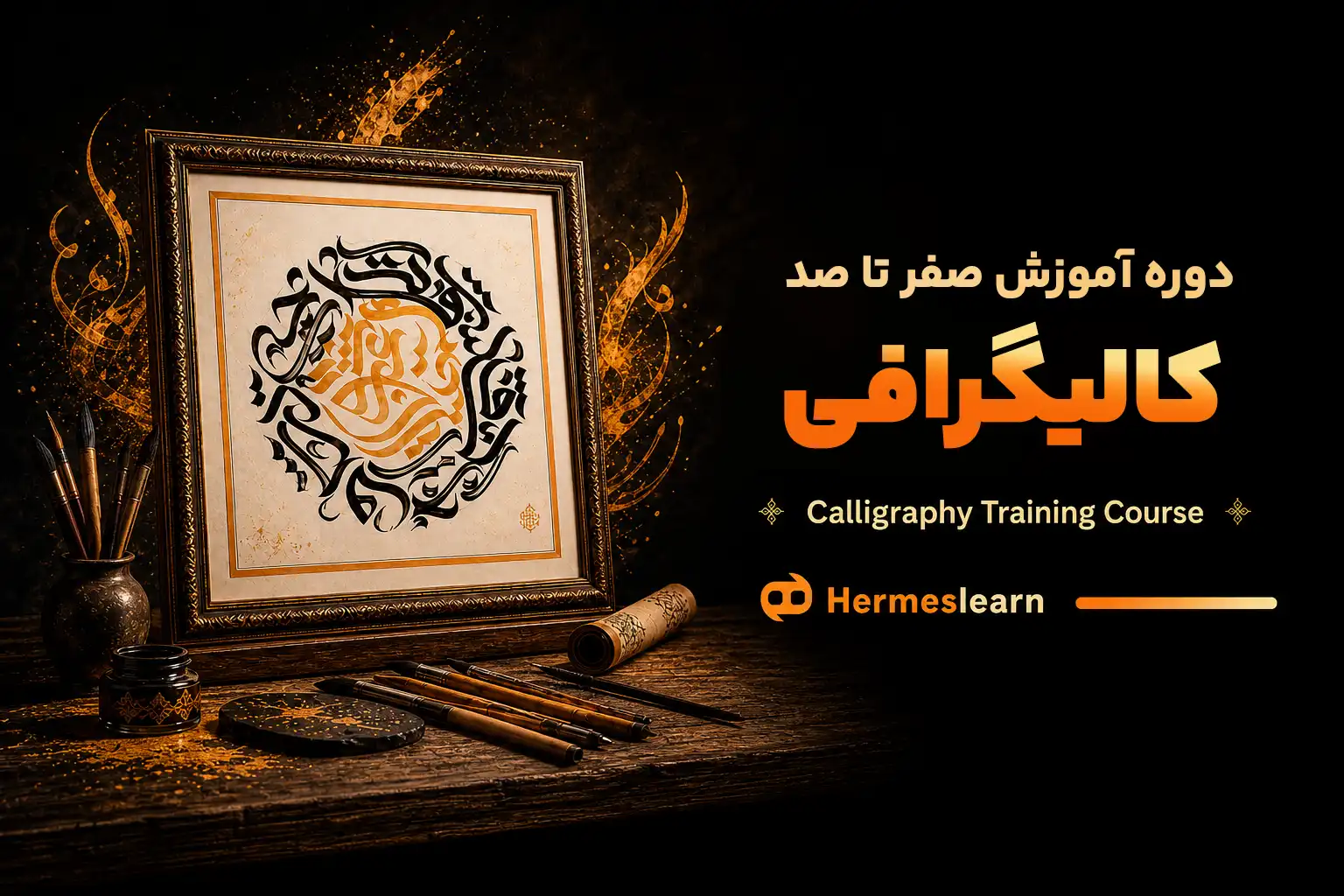 آموزش صفر تا صد کالیگرافی
