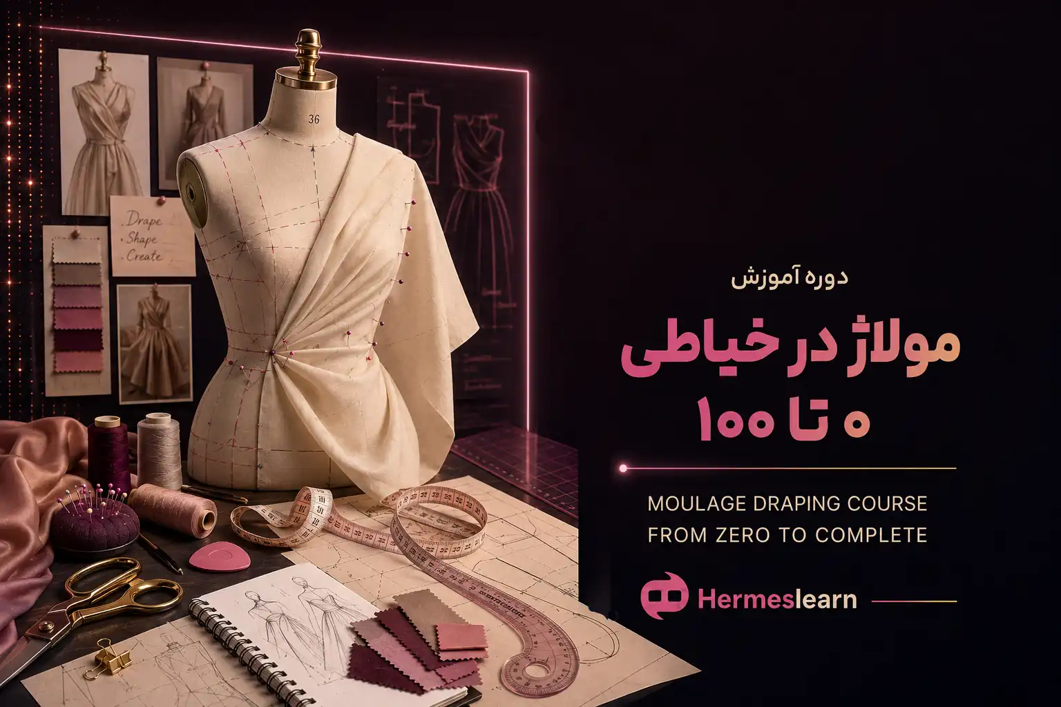 دوره-آموزش-مولاژ-در-خیاطی