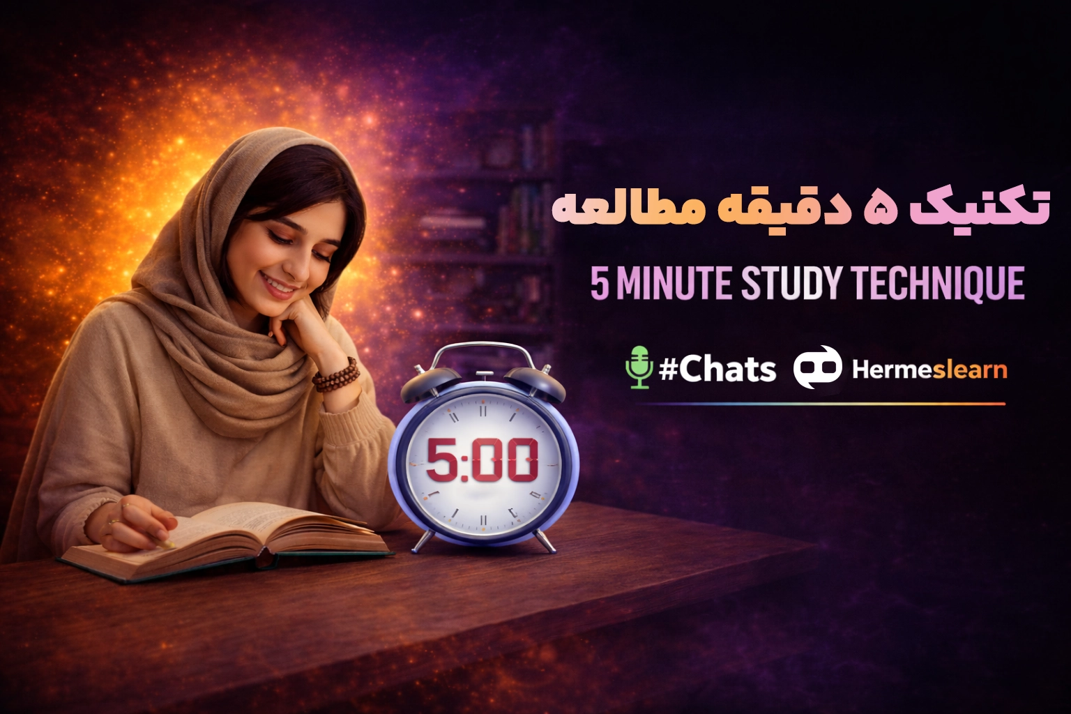 پادکست تکنیک 5 دقیقه مطالعه