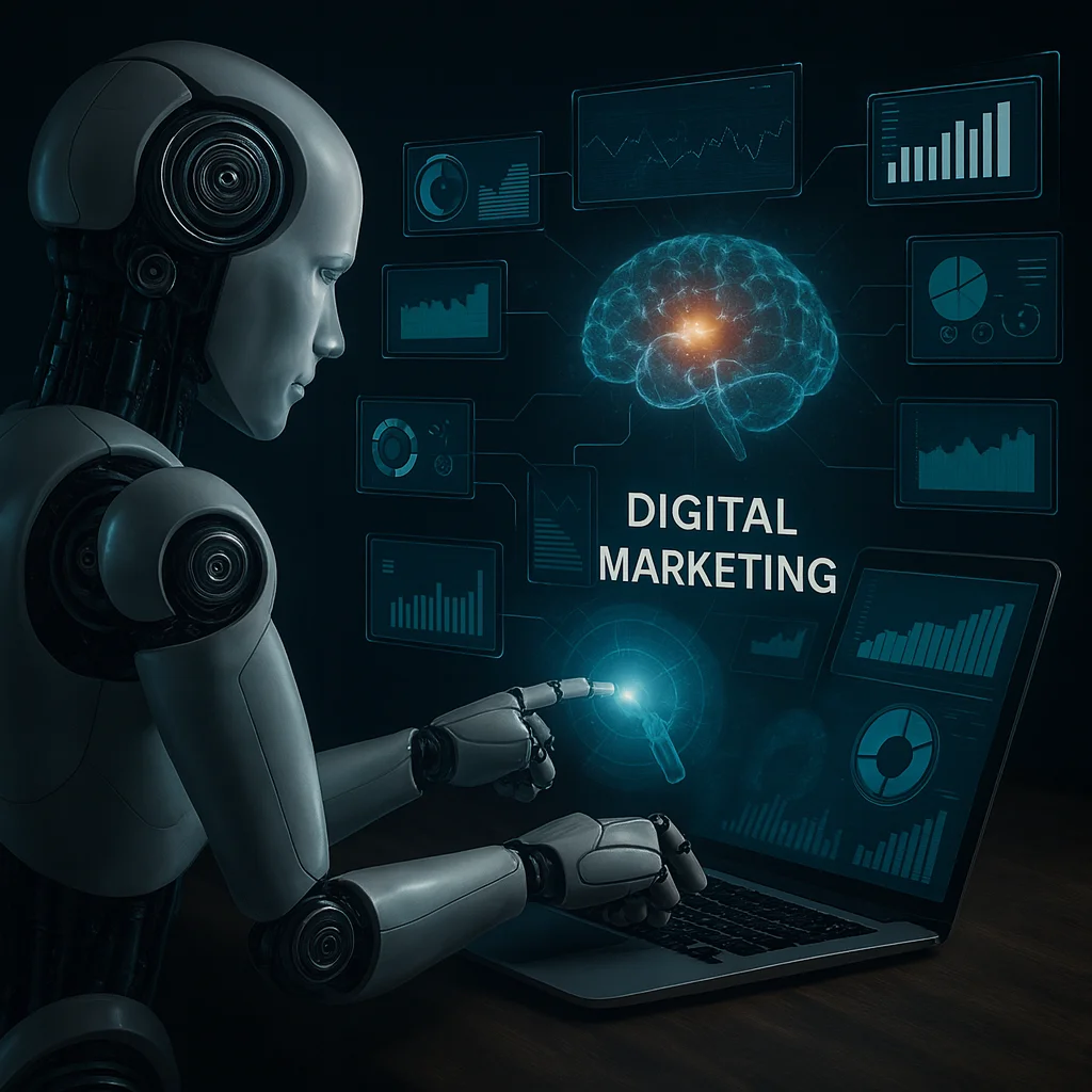 چگونه از هوش مصنوعی در بهبود دیجیتال مارکتینگ استفاده کنیم؟