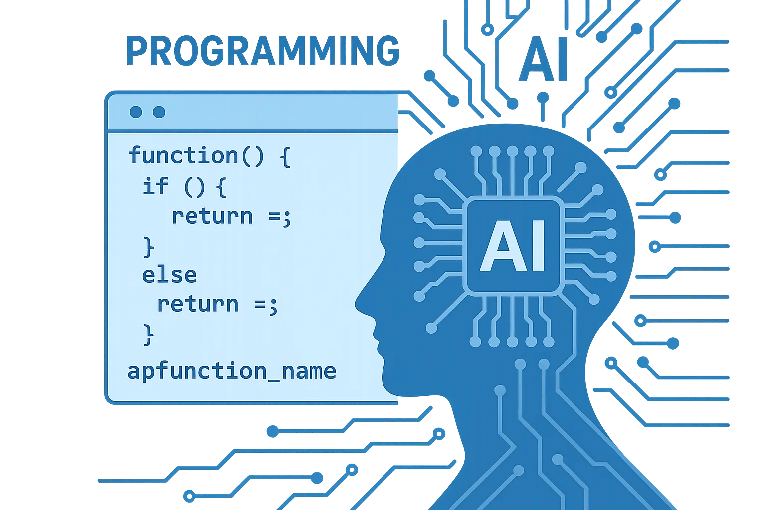 همپوشانی هوش مصنوعی و برنامه نویسی