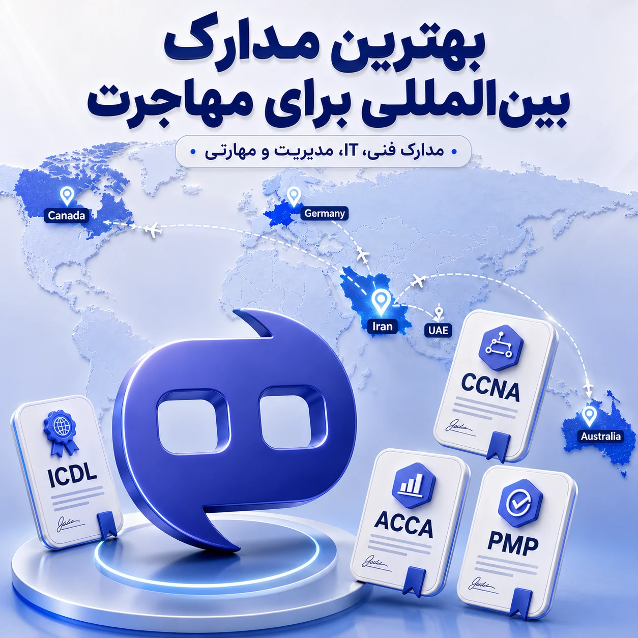 بهترین مدرک بین المللی برای مهاجرت