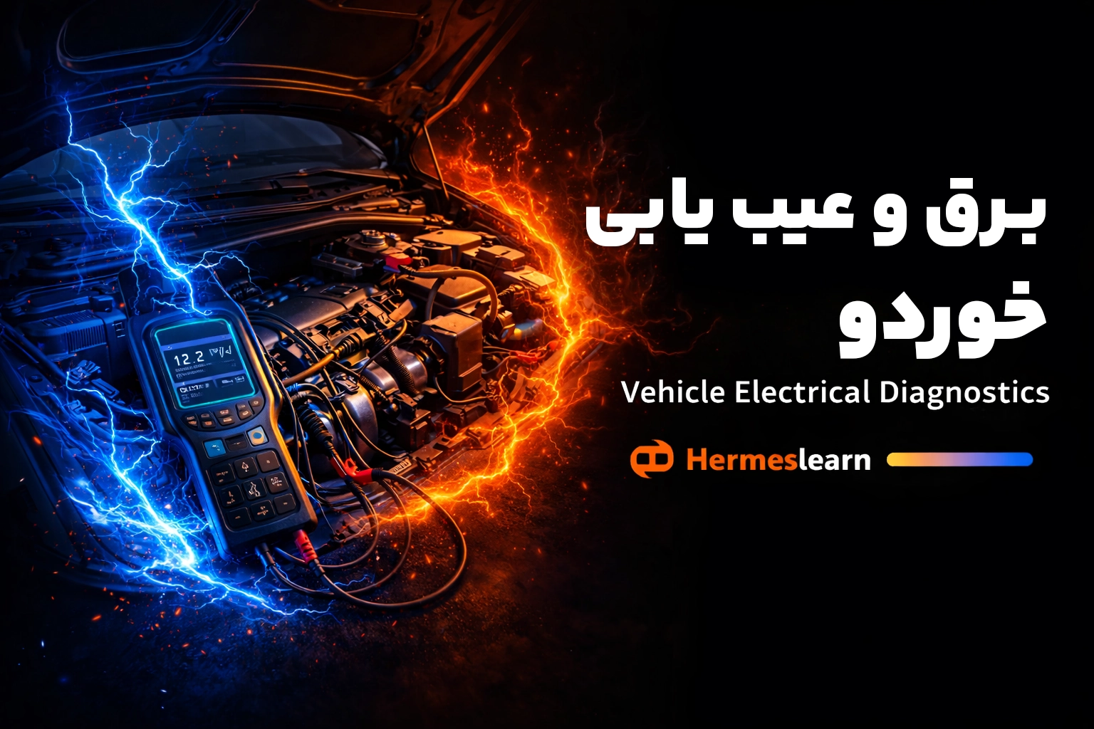 آموزش مجازی برق و عیب یابی خودرو