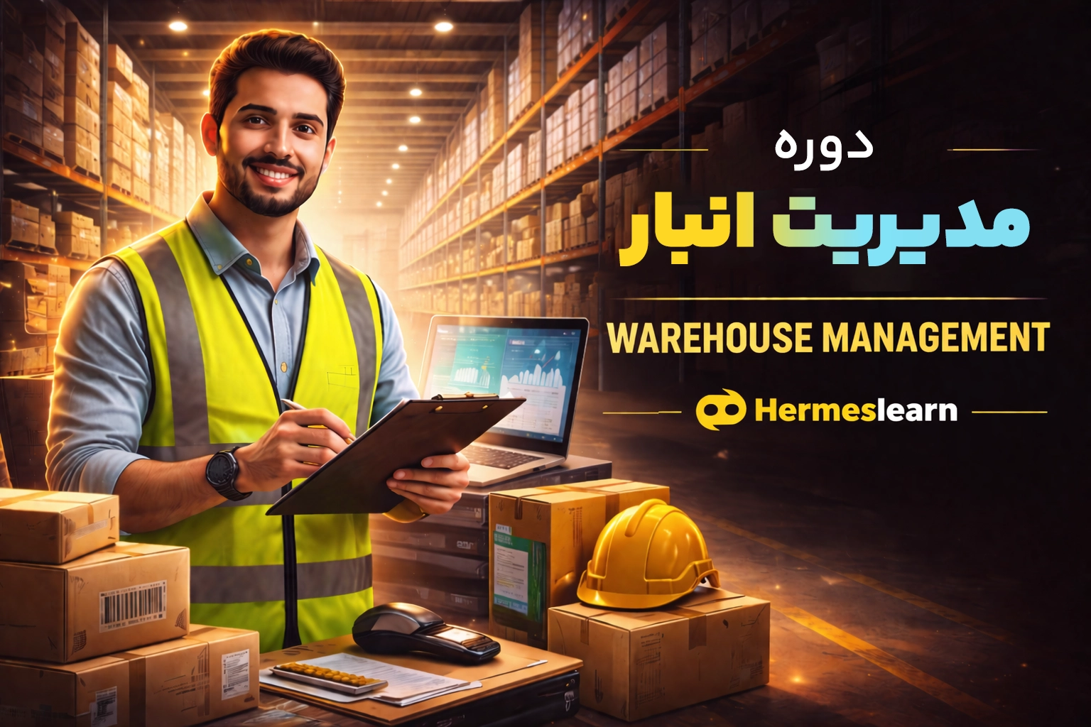 دوره مدیریت انبار شامل آموزش جامع صفر تا 100 مباحث انبارداری