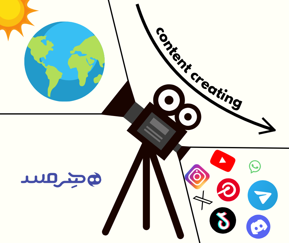 چگونگی تولید محتوا