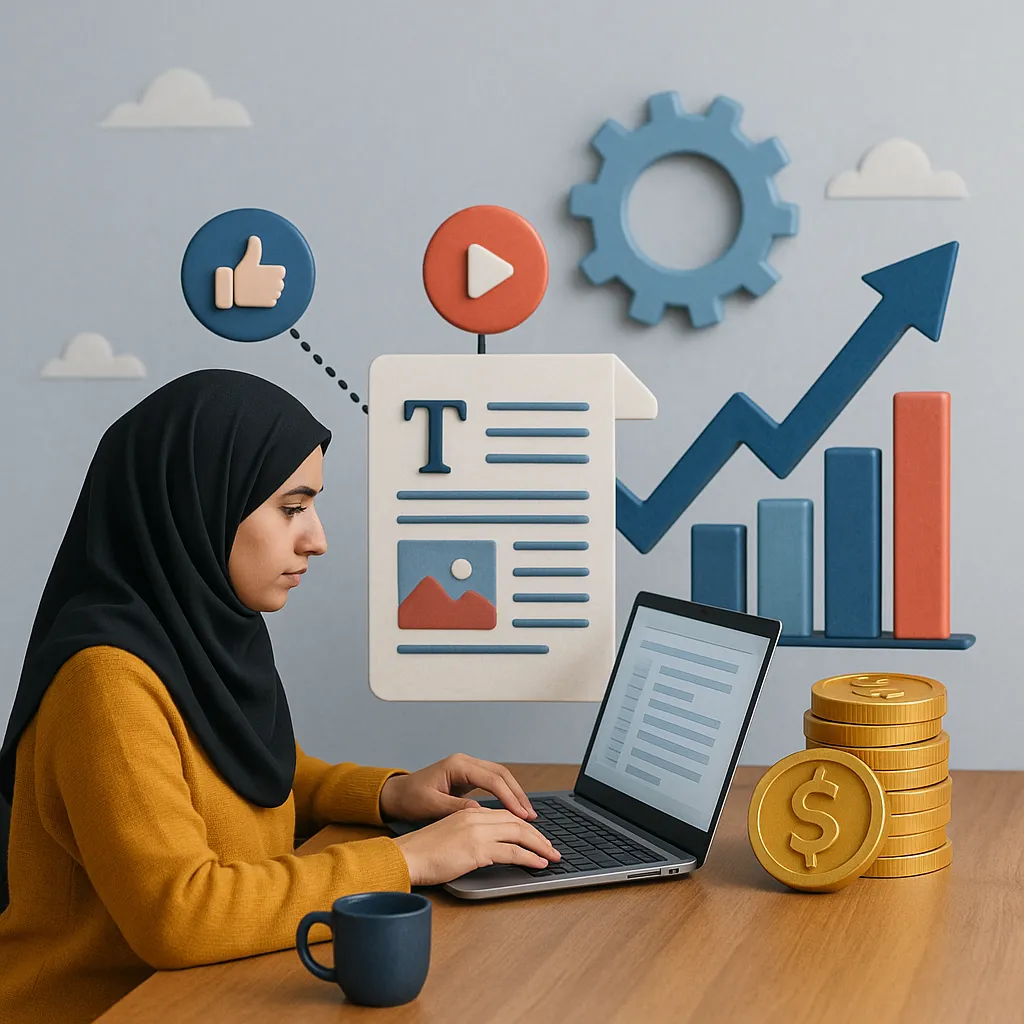 مزایای تولید محتوا در رشد کسب و کار