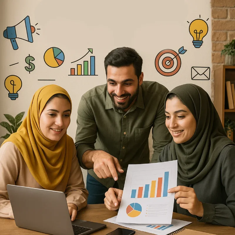 کاربرد مدیریت در دیجیتال مارکتینگ با این 7 گام مهم