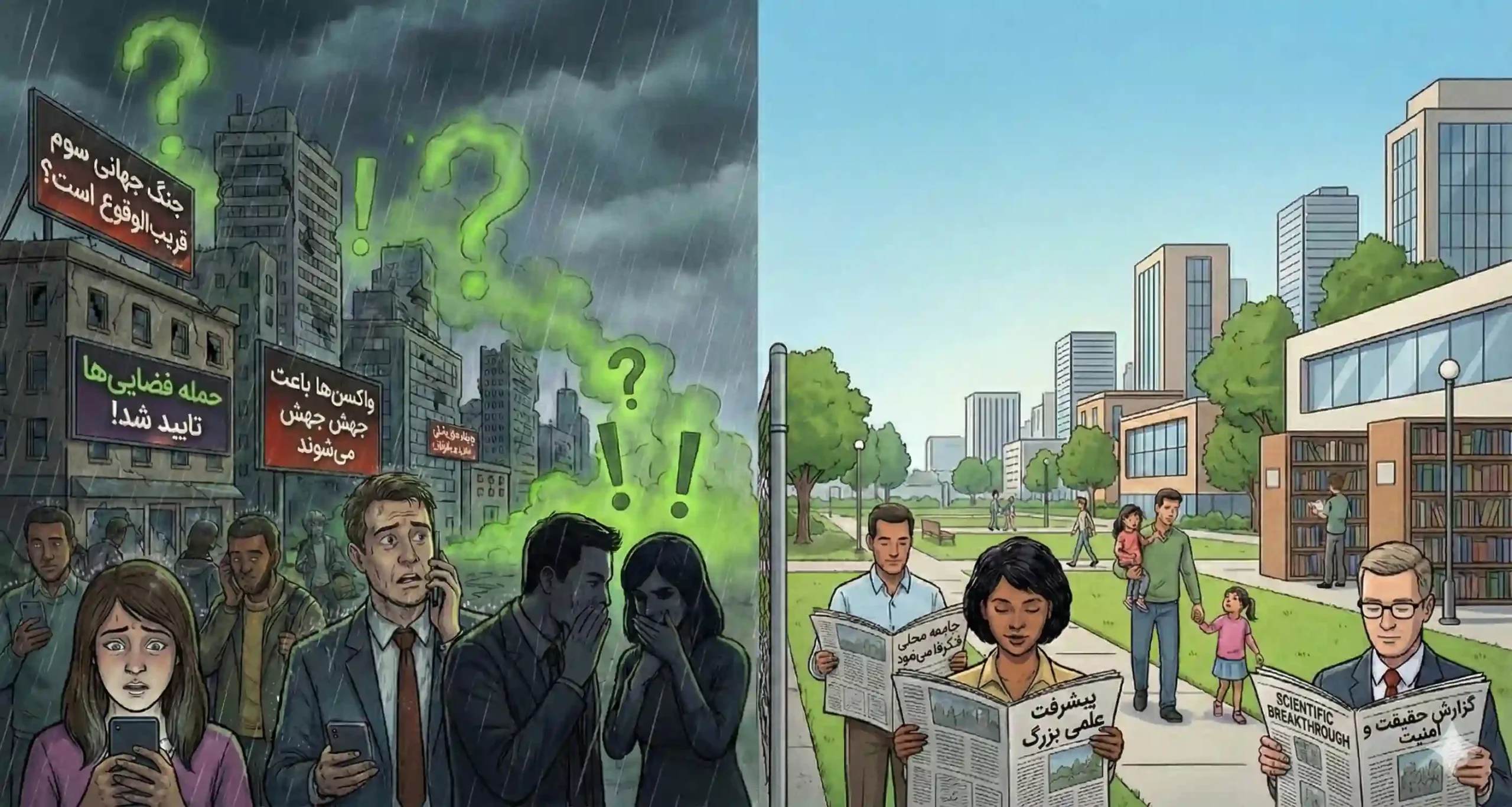 اخبار فیک و سواد رسانه ای