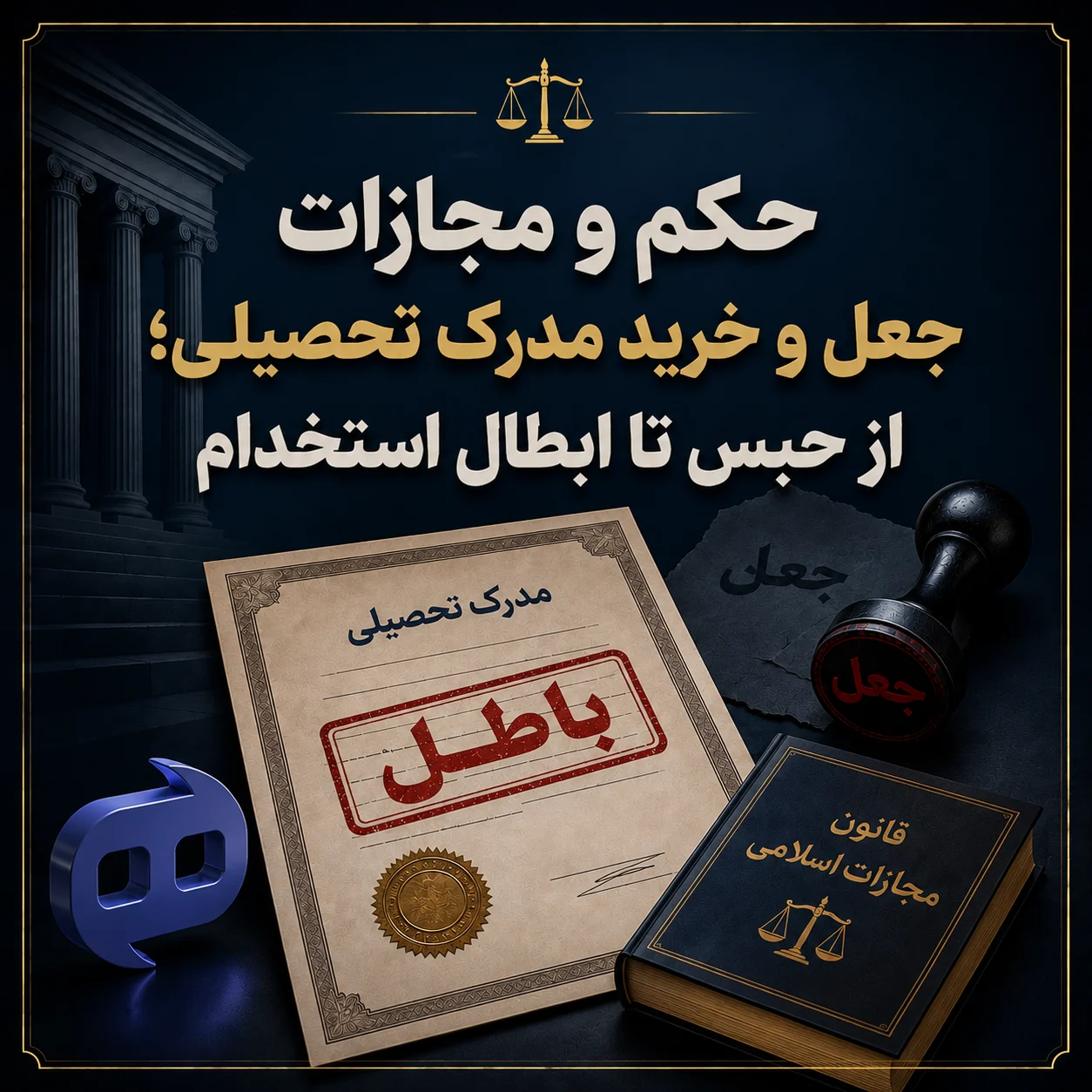 جرم جعل مدرک تحصیلی