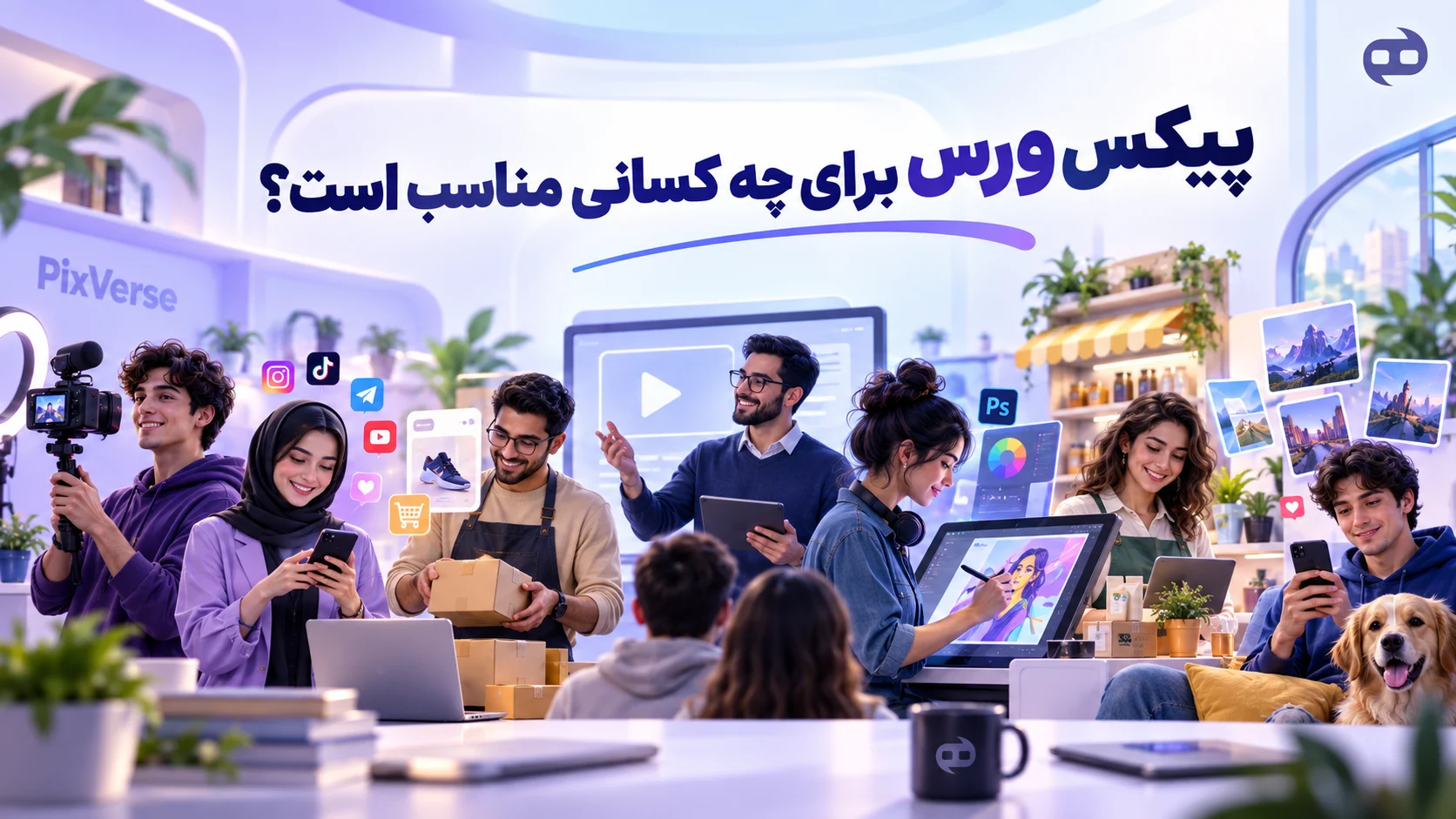 کاربران پیکس ورس