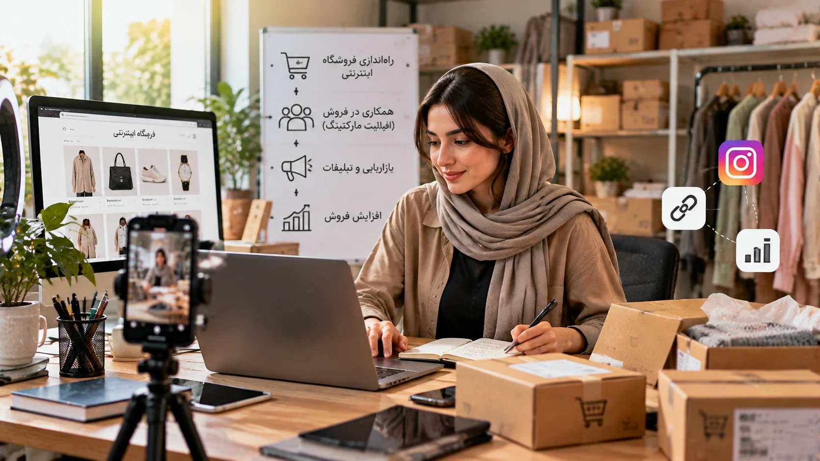 راه اندازی فروشگاه های آنلاین