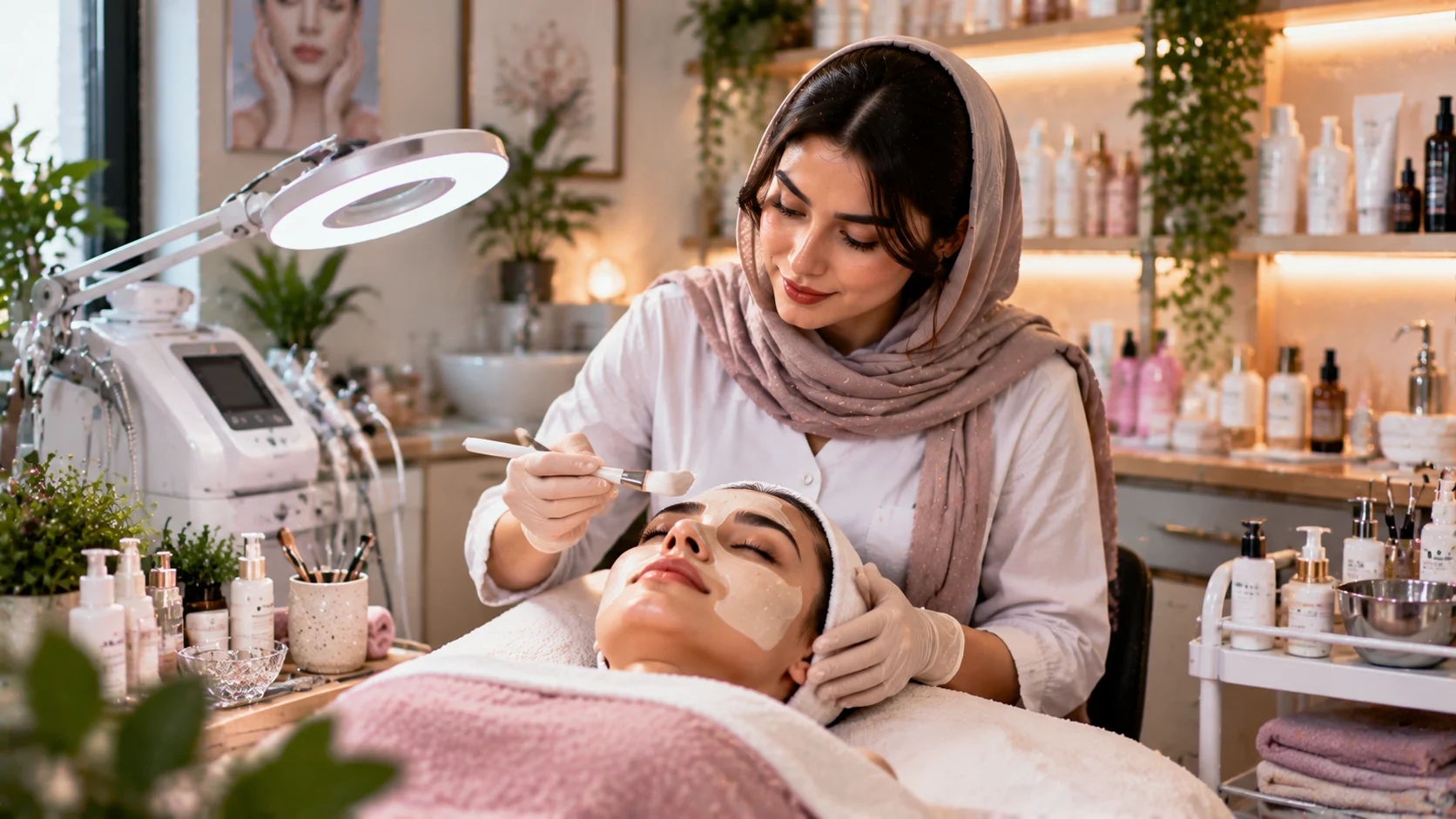 خدمات تخصصی زیبایی