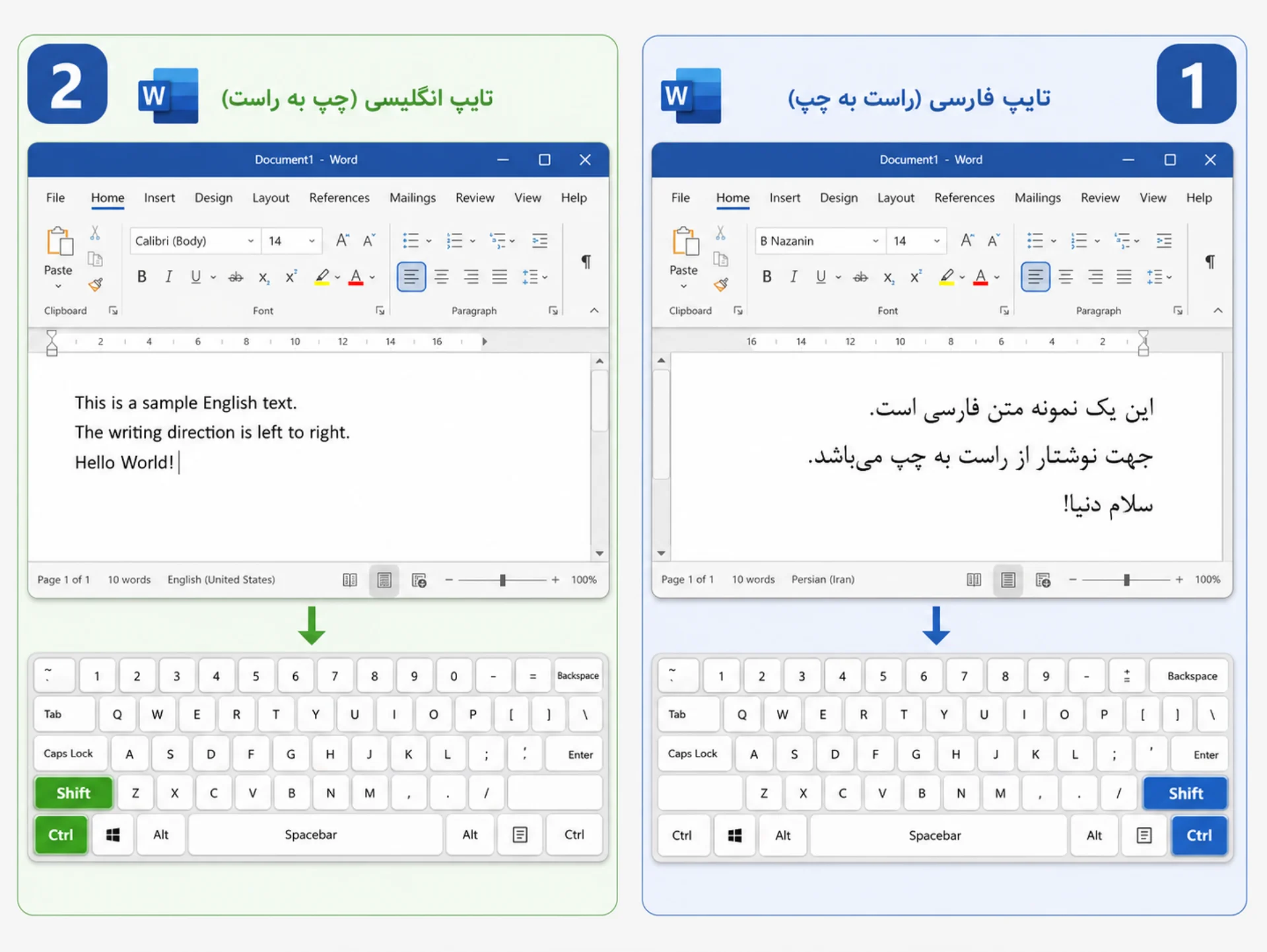 پرش کلمات