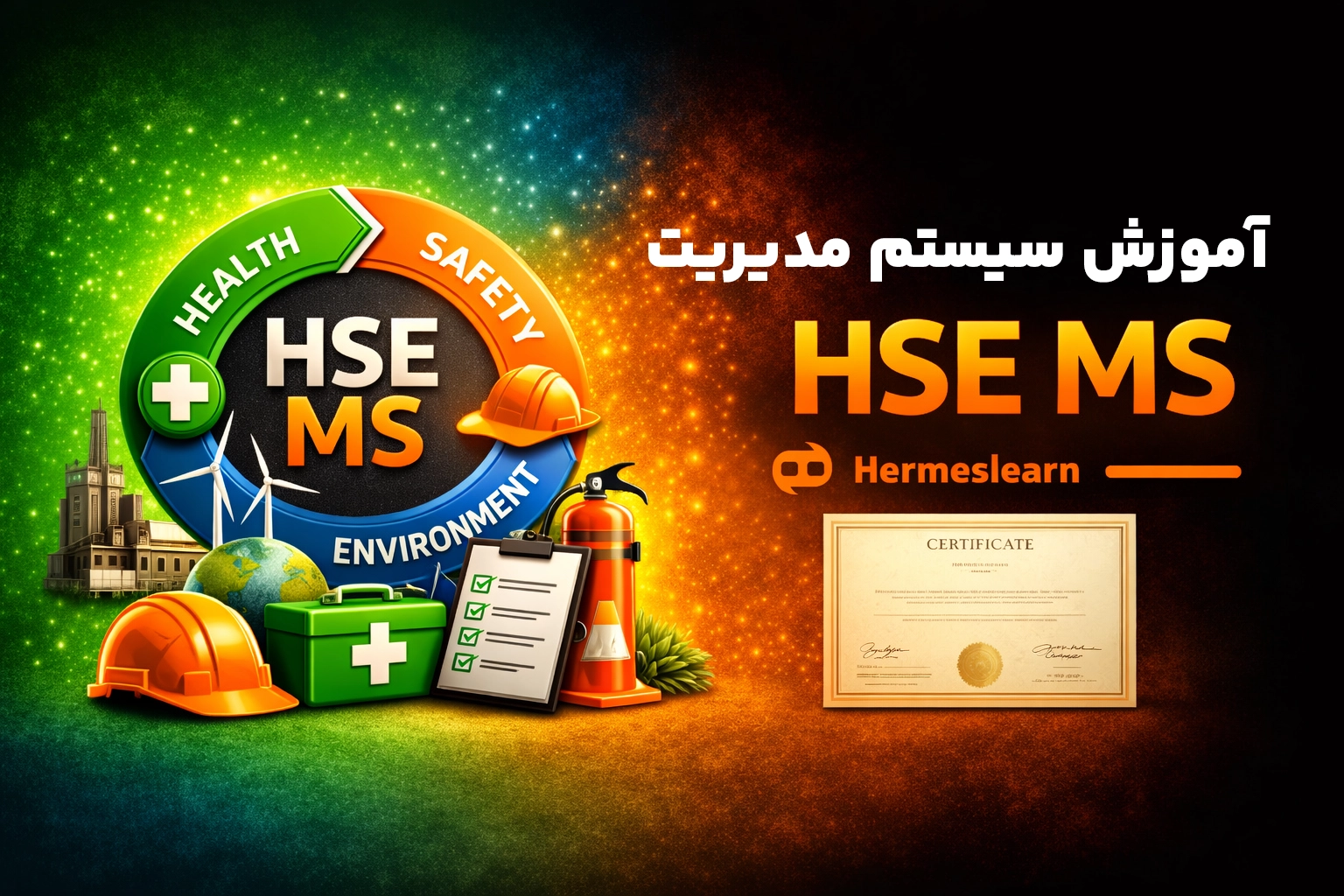 گواهینامه HSE-MS – سیستم مدیریت ایمنی ، بهداشت و محیط زیست
