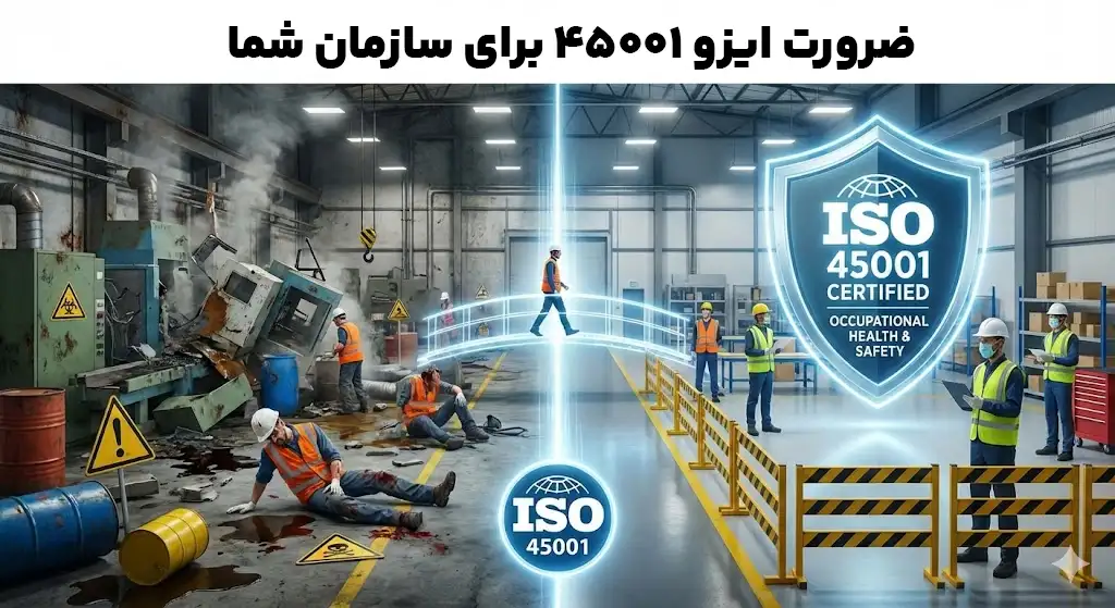 ضرورت ایزئ 45001 برای سازمان