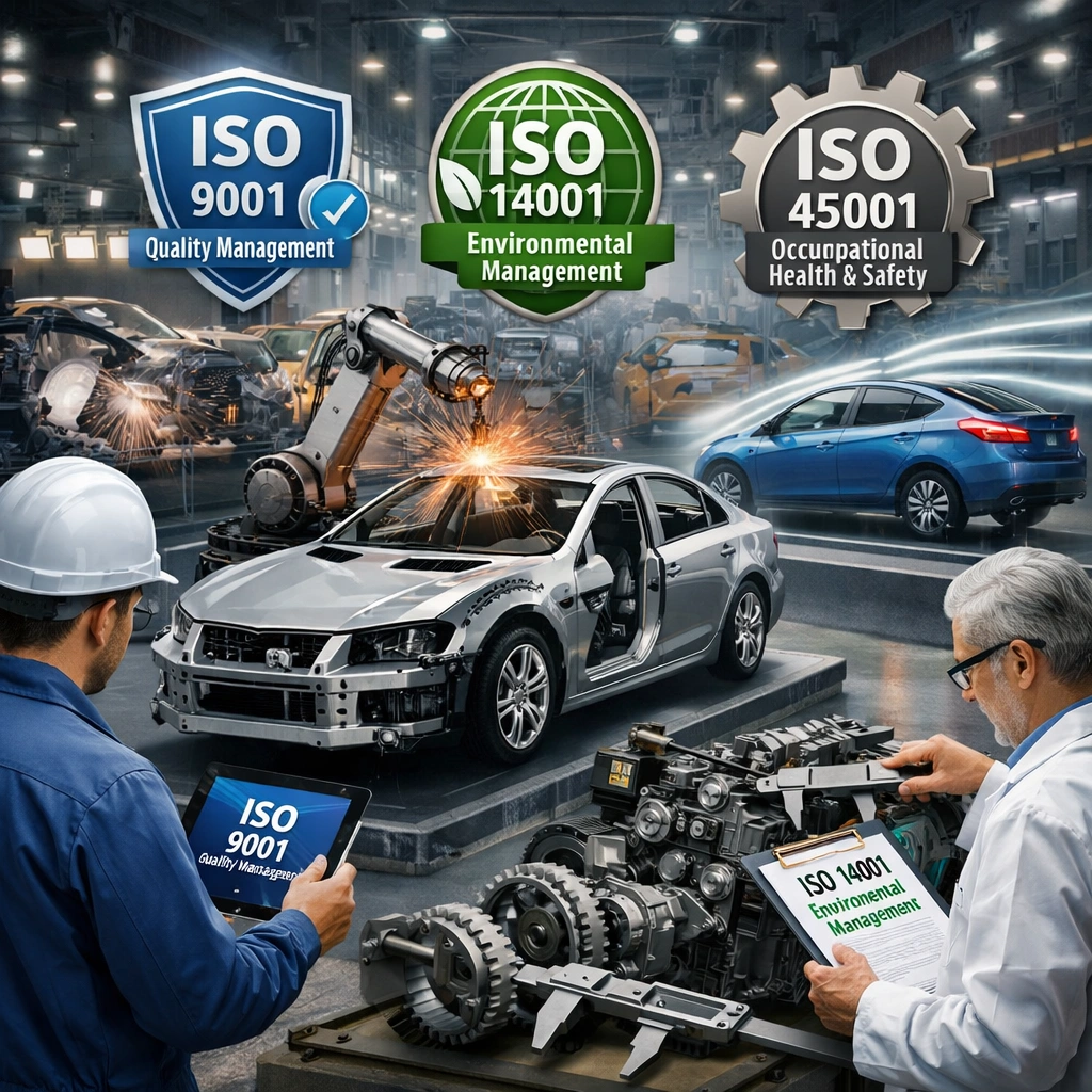 کاربرد ایزو در صنعت خودرو