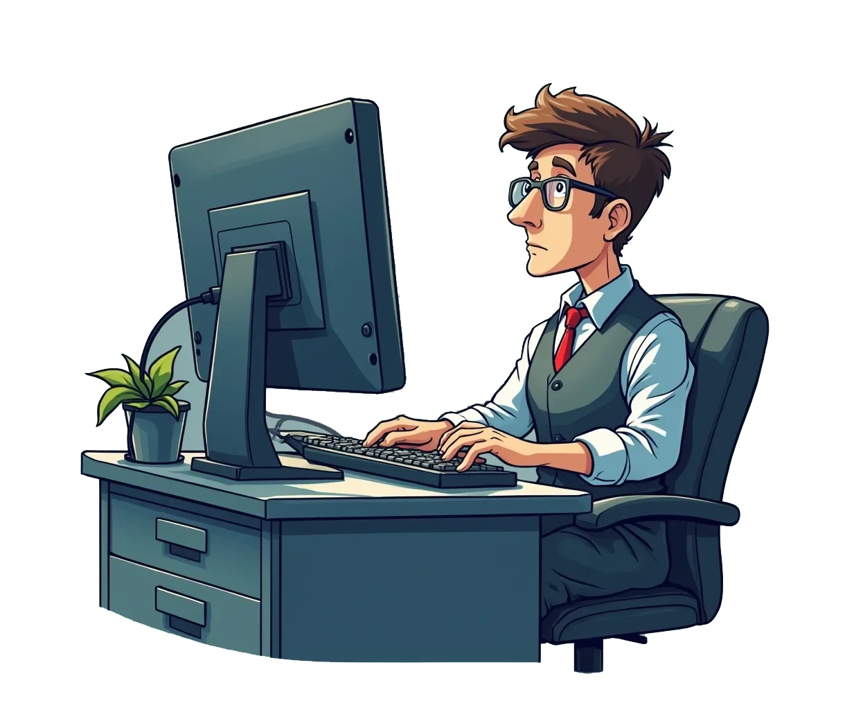 مشکلات اپراتور رایانه