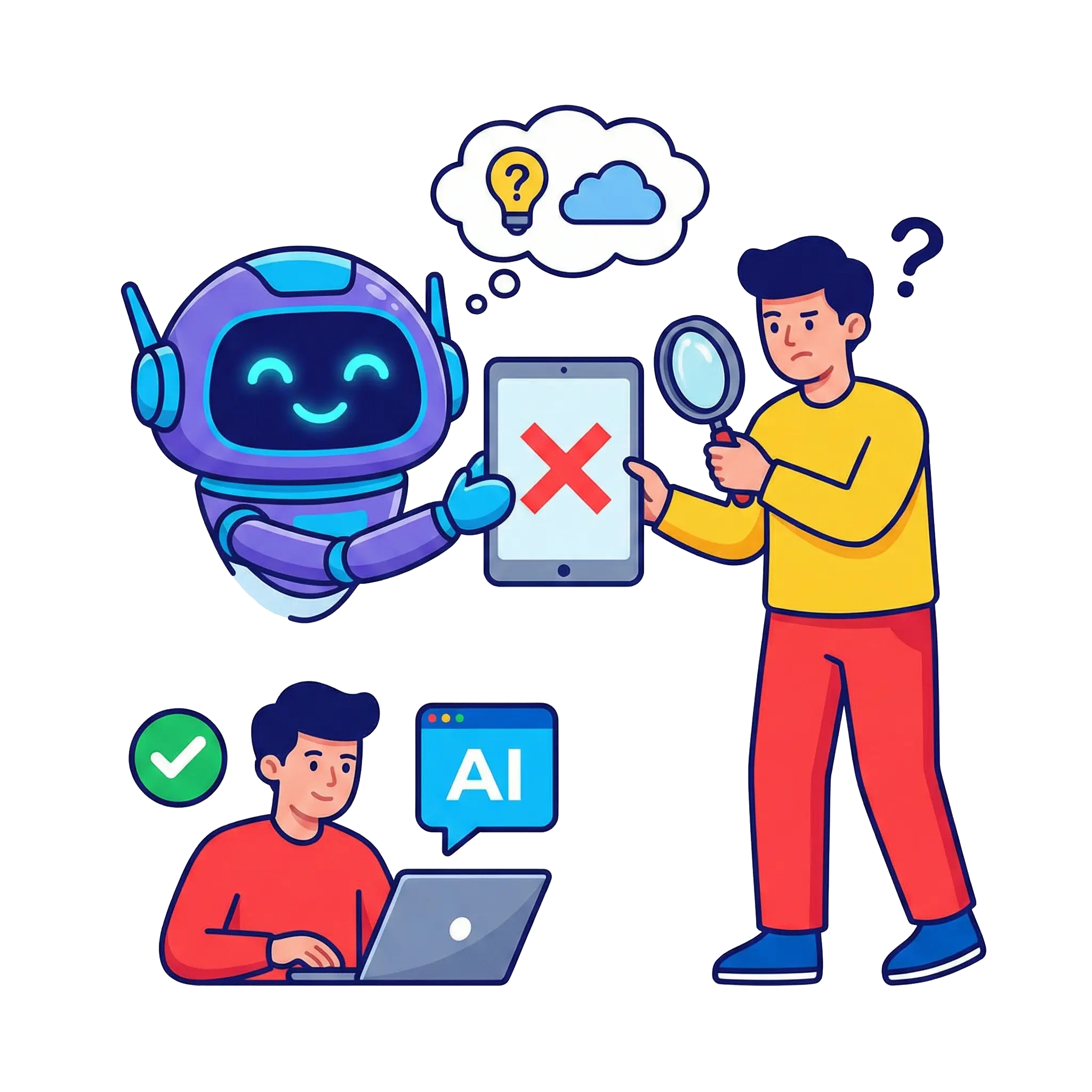 اشتباهات رایج درباره AI