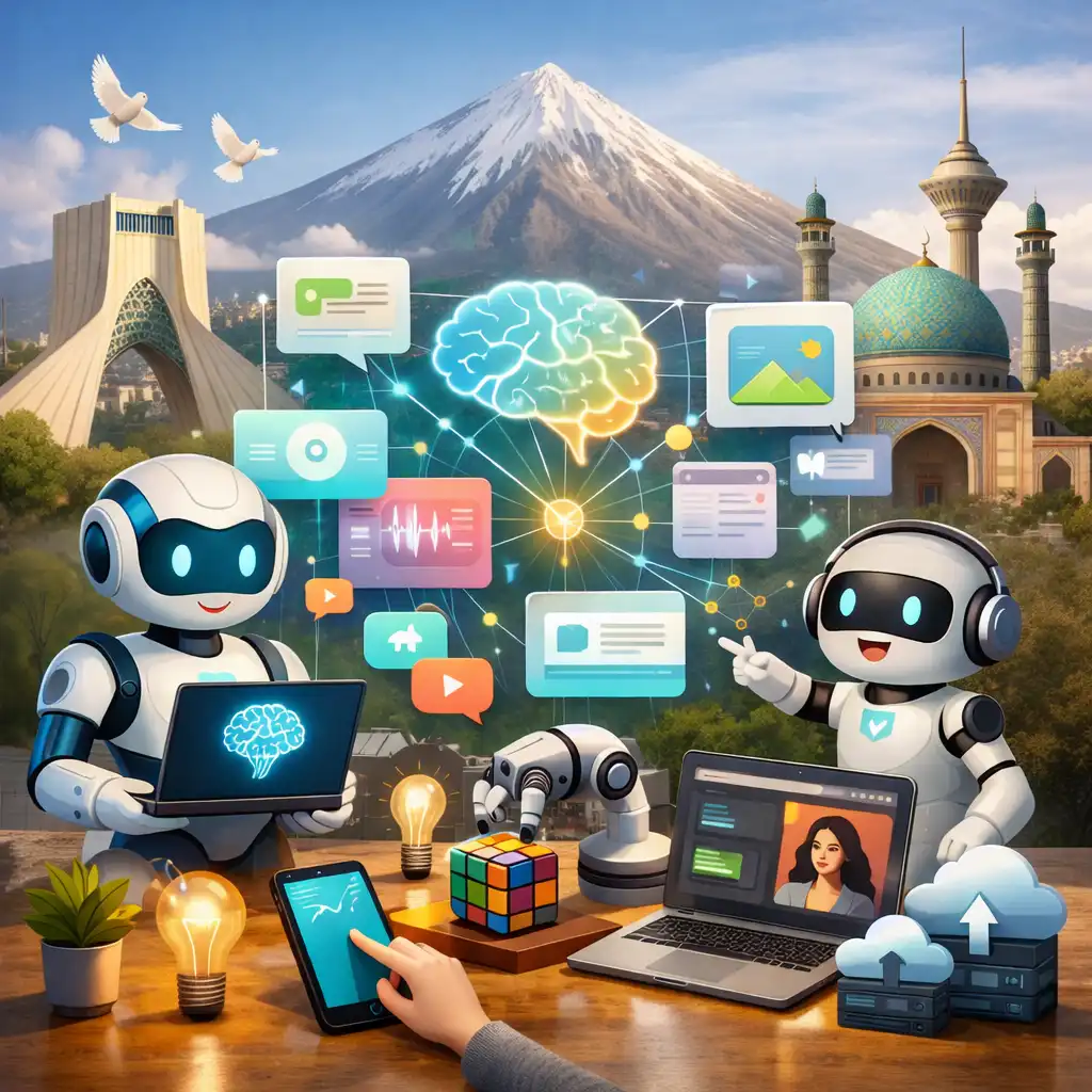 بهترین ابزارهای هوش مصنوعی ایرانی