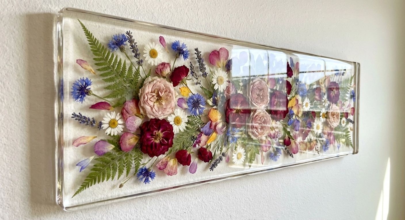 نمونه تابلو رزین کاری