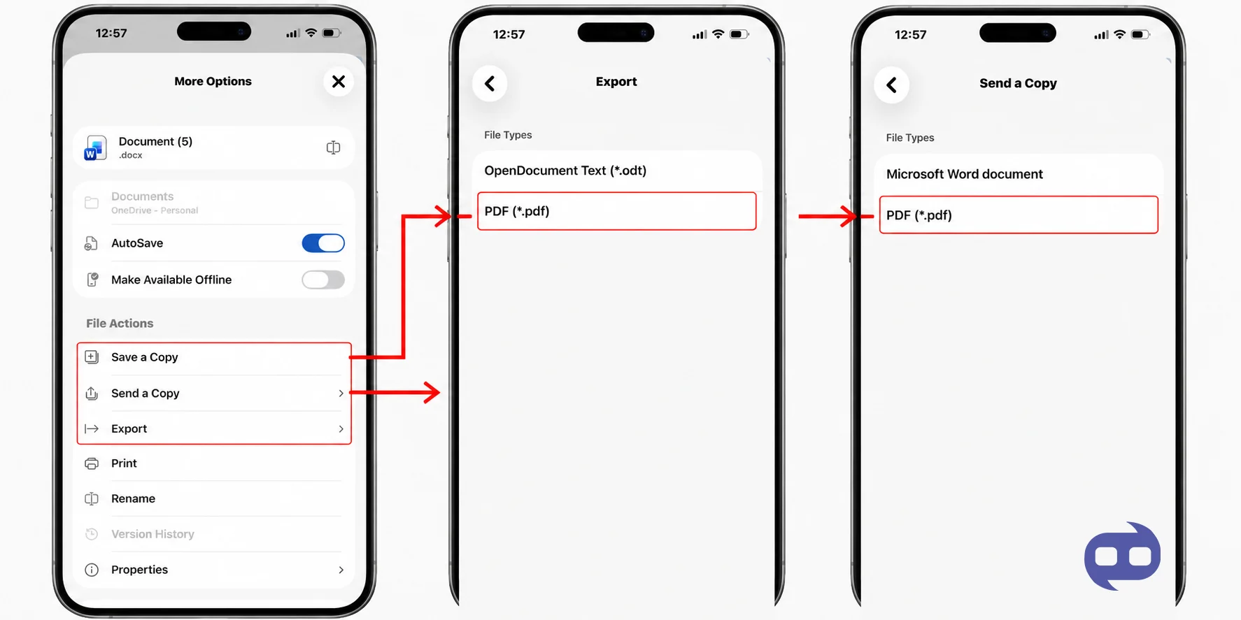 تبدیل-فایل-ورد-به-PDF-در-آیفون-(iOS)