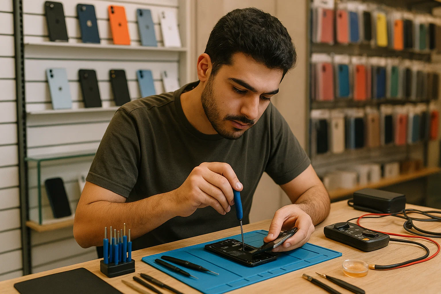 دوره تعمیرات موبایل