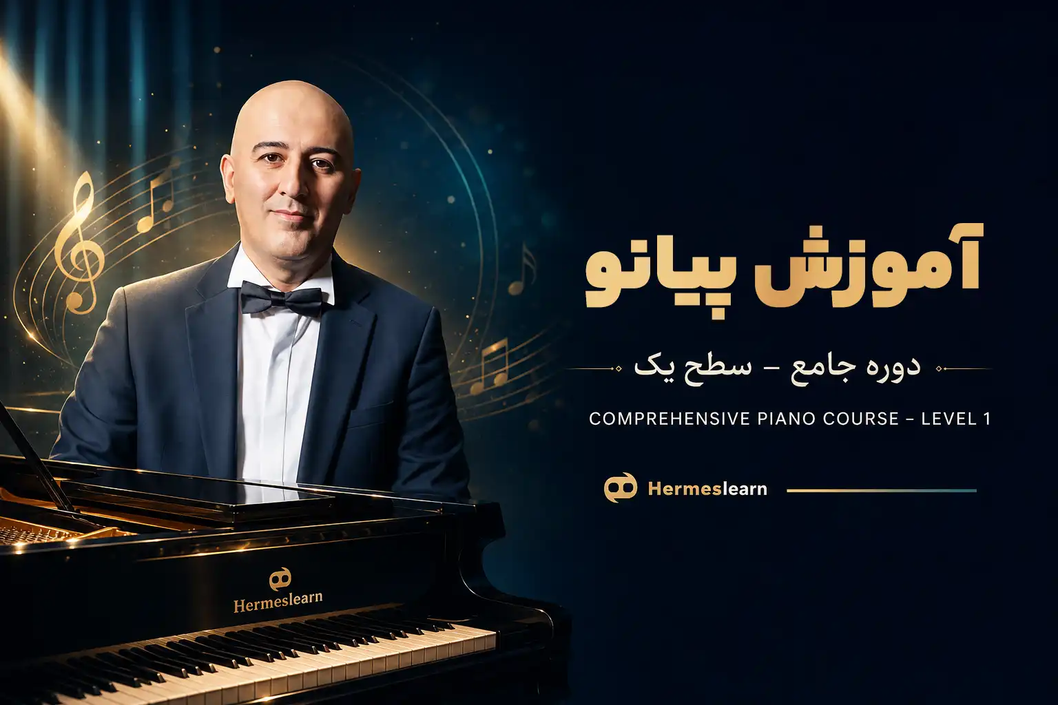 آموزش پیانو ( دوره جامع) – سطح یک