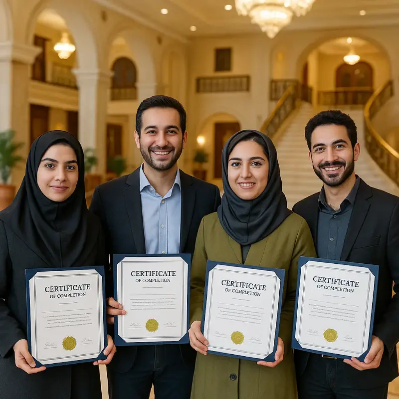 مدرک مدیریت هتل و هتلداری