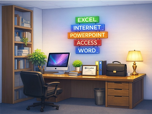 آموزش مهارت های 7 گانه - ICDL برای کارمندان