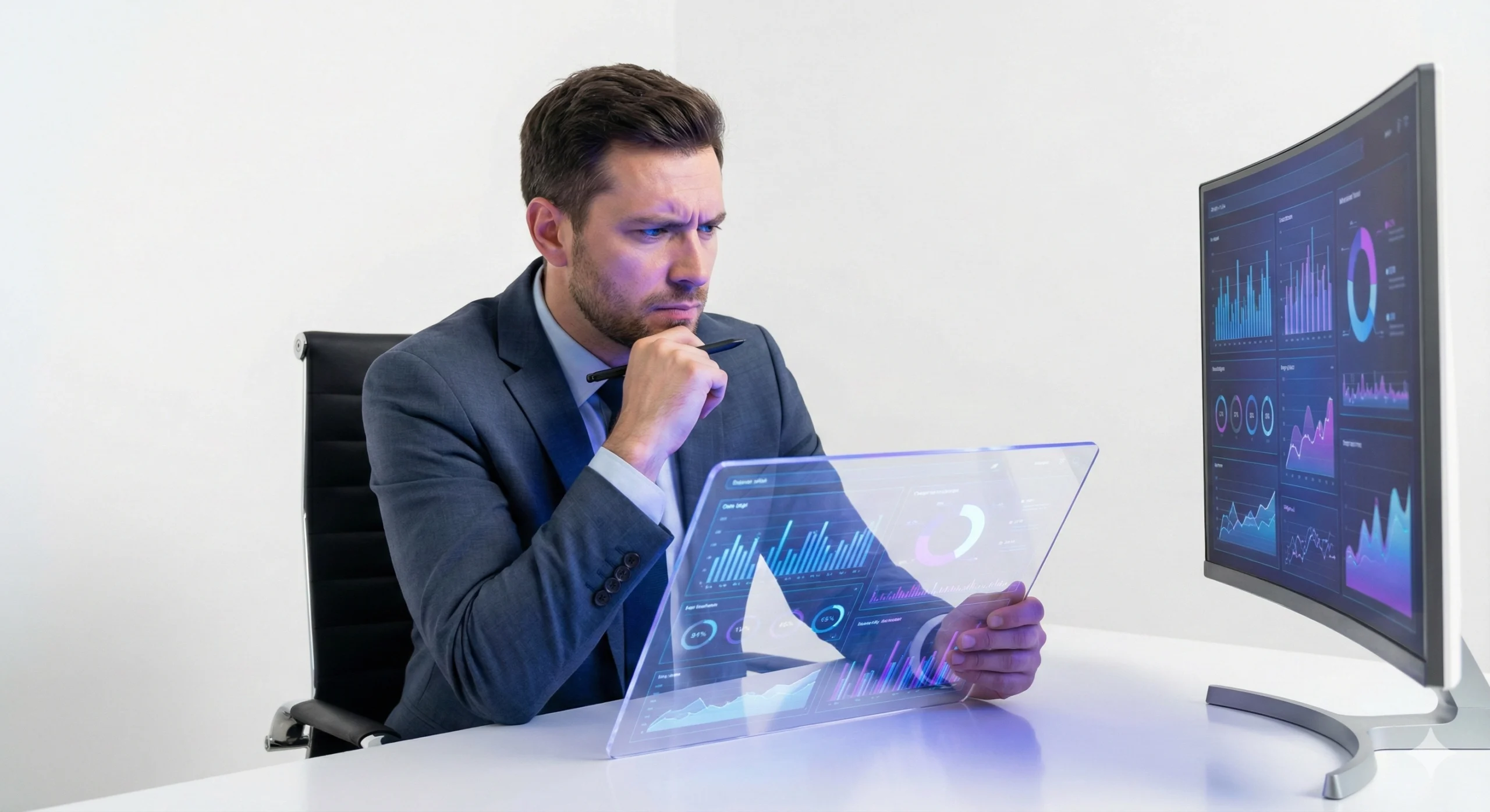 کاربر متخصص درحال بهینه سازی خروجی هوش مصنوعی