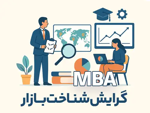 دوره شناخت بازار از سری گرایش های مدیریت MBA بامدرک معتبر