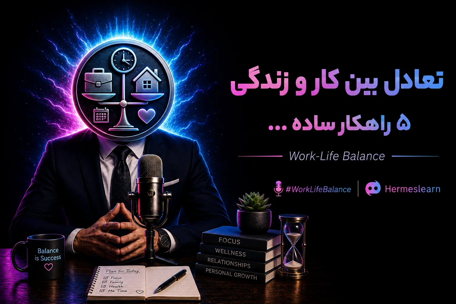۵ راهکار ساده برای ایجاد تعادل بین کار و زندگی